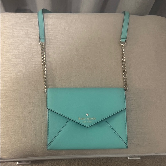 kate spade Handbags - Kate Spade Aqua Crossbody Bag